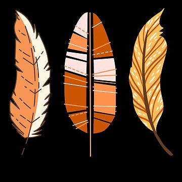 Native American Indian Feathers | Sticker