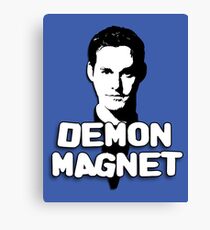 XANDER HARRIS: Demon Magnet Canvas Print