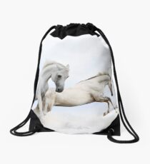 Horses Drawstring Bag