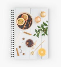 Mulled wine Spiral Notebook