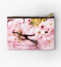 When Nature Resumes Her Loveliness Sakura Studio Pouch
