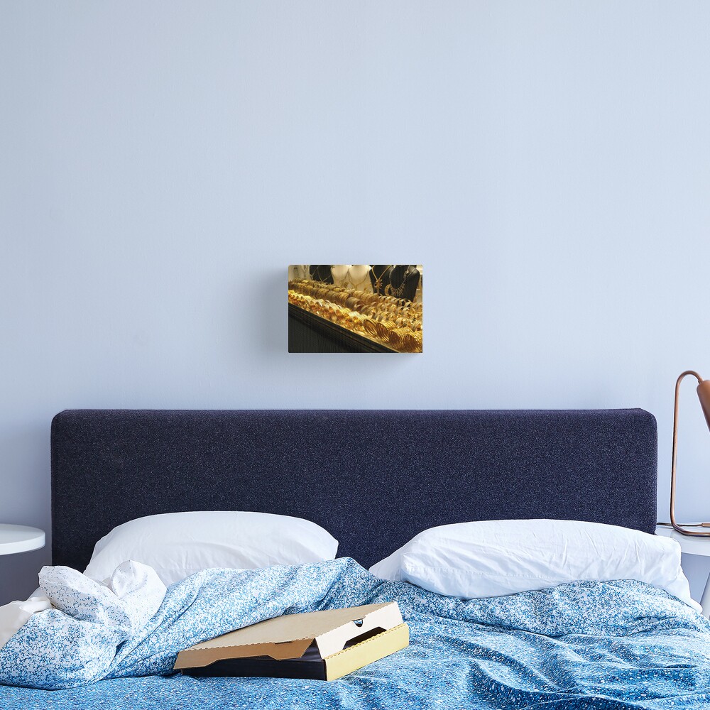 Gold, gold, gold! Canvas Print