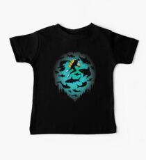 Screwed | Funny Shark and Diver Illustration Baby Tee