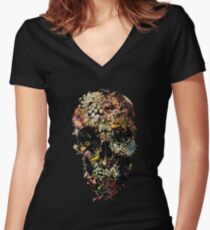Smyrna-Schädel Shirt mit V-Ausschnitt