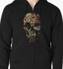 Smyrna Skull Zipped Hoodie