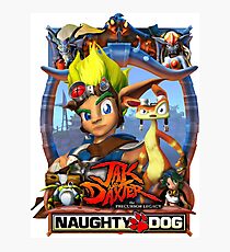 Jak & Daxter - Promo Poster Photographic Print