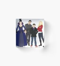 Swanfire Queen Family Acrylic Block