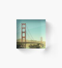 Golden Gate Bridge Acrylic Block