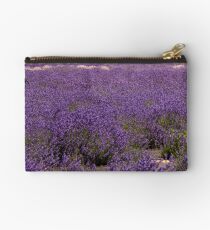 Girl in field of lavender Studio Pouch