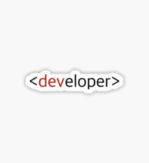 developer Sticker