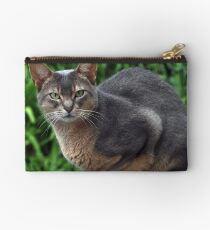 Zaki Lazuli - straight on - Blue Aby Studio Pouch