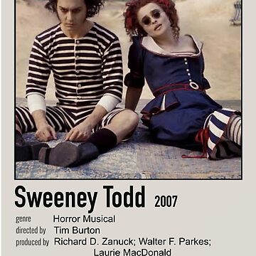 Sweeney Todd Vintage Movie Poster | Greeting Card