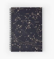 space constellations Spiral Notebook
