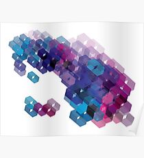 3D-blocks Poster