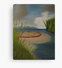 Estuary hideaway Canvas Print