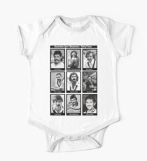 Aussie Moustache Hall of Fame by Decibel Clothing One Piece - Short Sleeve