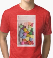 Zak snoep Tri-blend T-Shirt