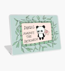 Vinilo para portátil Pandas contra el patriarcado
