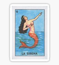 La Sirena Loteria Sticker