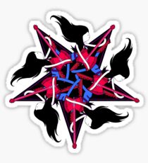 Black Magic Woman Sticker
