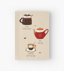 The Golden Tea-o Hardcover Journal