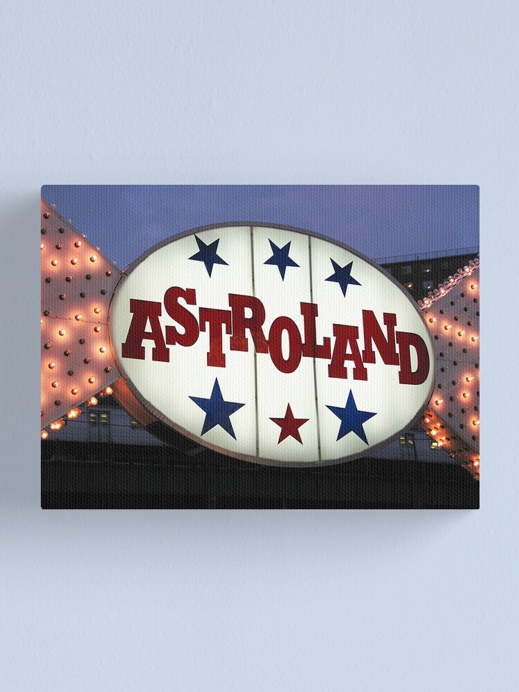 Alternate view of Astroland Canvas Print