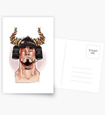 viking beer hat Postcards