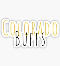 colorado buffs Sticker