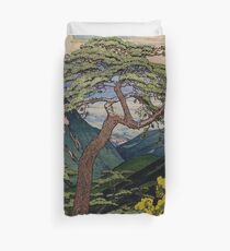 The Downward Climbing Duvet Cover