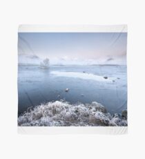 Black Mount Misty Winter Sunrise Scarf