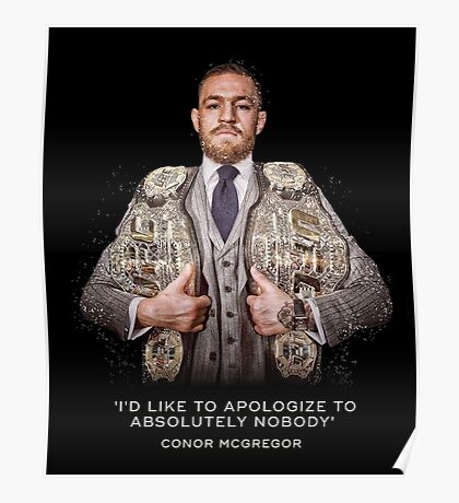 Conor Mcgregor: Posters | Redbubble