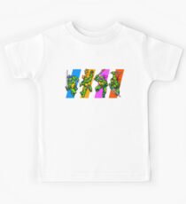 TMNT Turtles in Time Characters Kinder T-Shirt