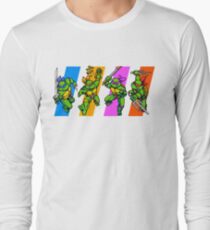 TMNT Turtles in Time Characters Long Sleeve T-Shirt