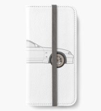 Nissan Skyline R33 GT-R (side) iPhone Flip-Case/Hülle/Skin