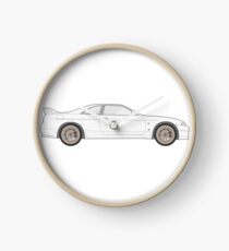 Nissan Skyline R33 GT-R (side) Clock