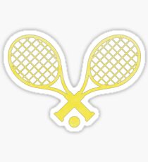 Tennis Sticker Gelb Sticker