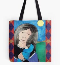 Mother and Child Tote Bag