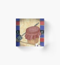 Rattle and Drum Acrylic Block