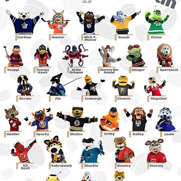 Kids hunt NHL mascots during All-Star Game