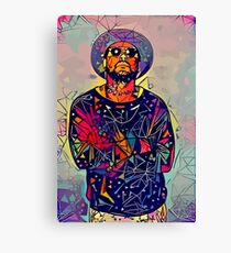 Abstract Schoolboy Q Canvas Print
