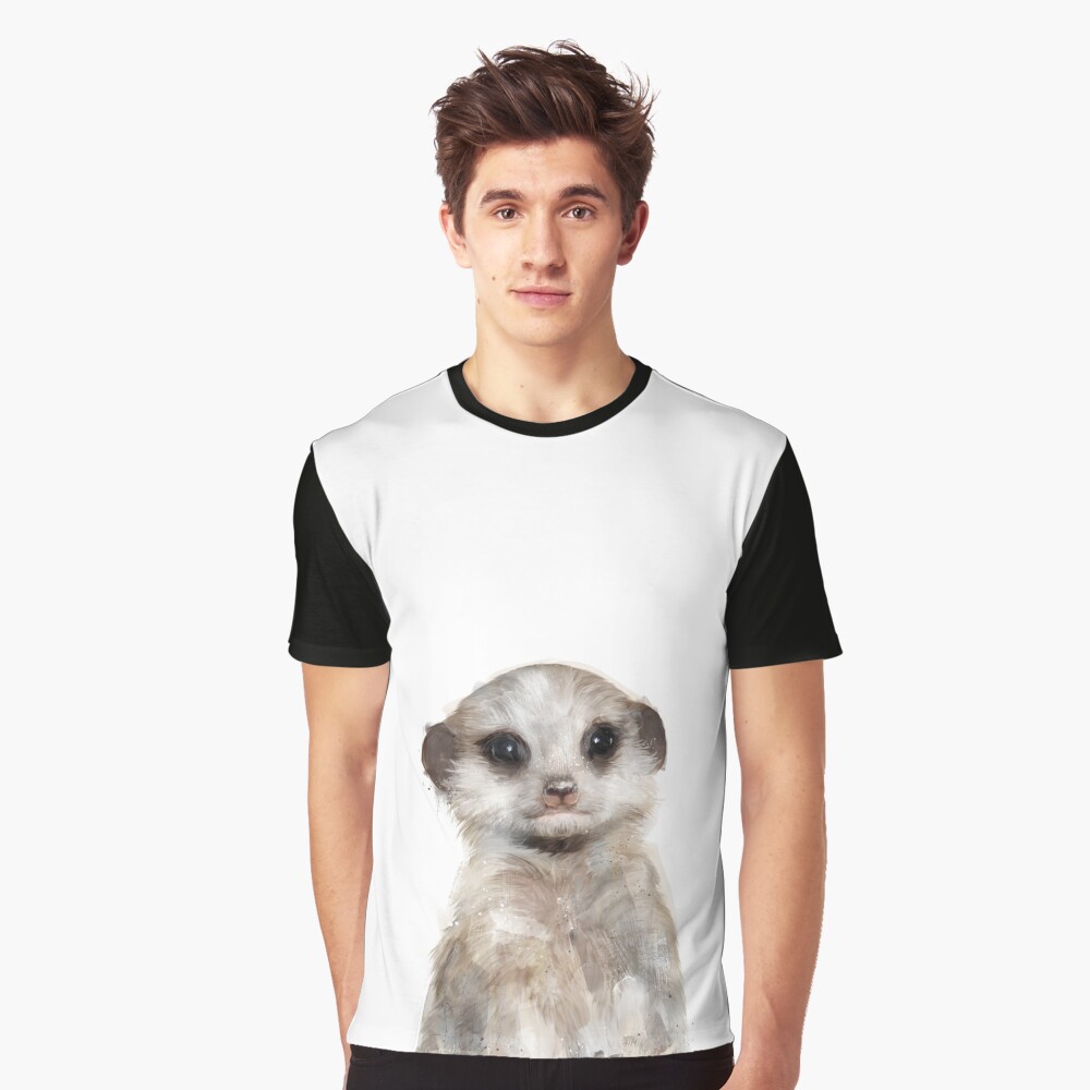 Little Meerkat Graphic T-Shirt