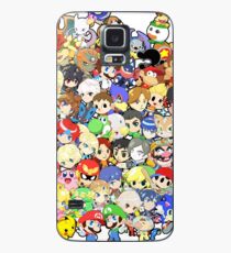 Super Smash Bros. All 58 Characters!! Group Case/Skin for Samsung Galaxy