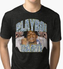 Playboi Carti Vintage Hip-Hop Tri-blend T-Shirt