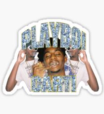 Playboi Carti Vintage Hip-Hop Sticker