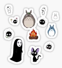 Ghibli cuties Sticker