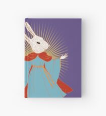 Saint Bunny has your back Hardcover Journal