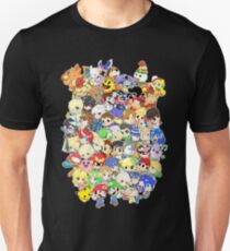 Super Smash Bros. All 58 Characters! Group Unisex T-Shirt