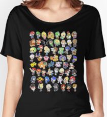 Super Smash Bros. All 58 Characters! Women's Relaxed Fit T-Shirt