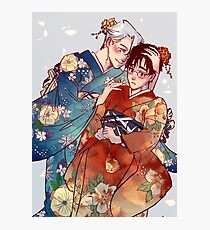 Victuuri Kimonos Photographic Print