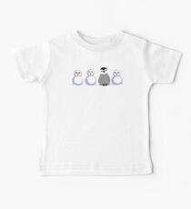 Snow Penguin Baby Tee